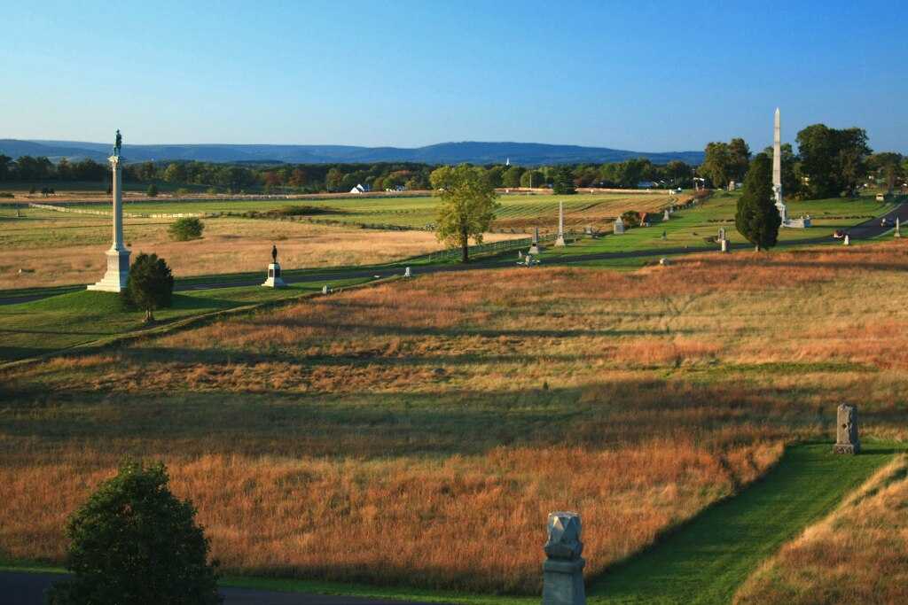 Gettysburg National Military Park Timings Distance from Washington DC