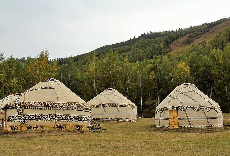 yurts in kazakhstan